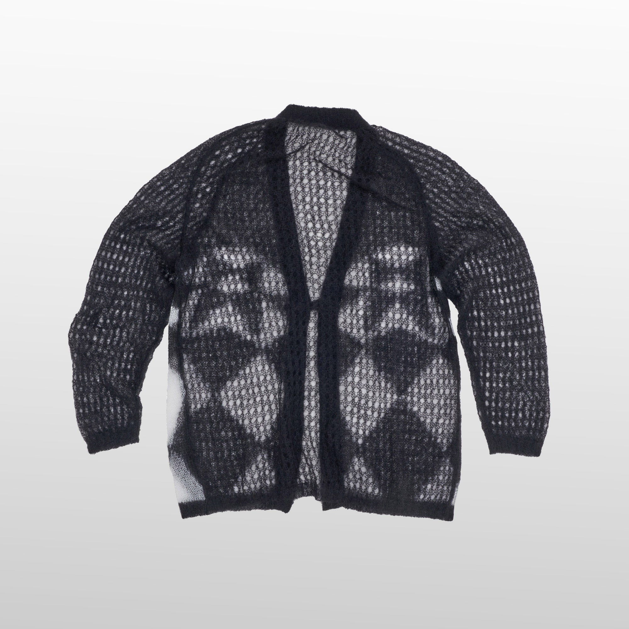 Jack - Oversized cardigan artfully crafted