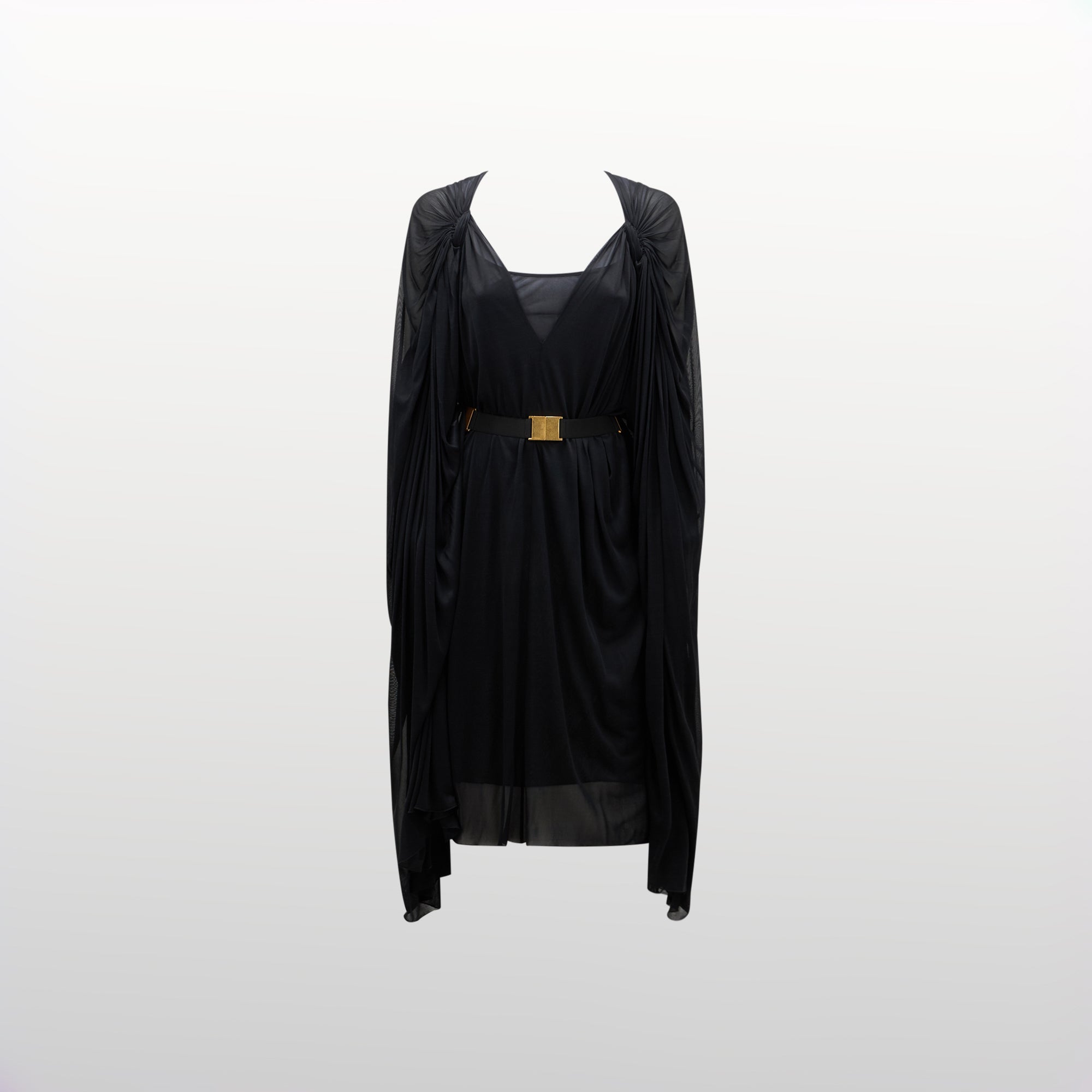 Petra - Draped Poncho Dress