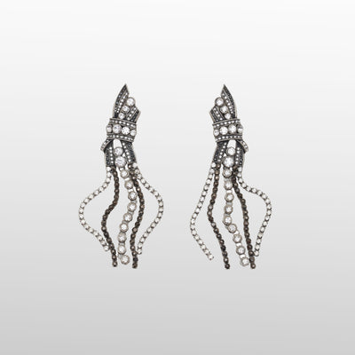 Noah - Boucles d'Oreilles Cristal d'inspiration vintage