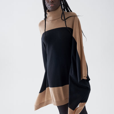 Charlie - Sophisticated Poncho Dress