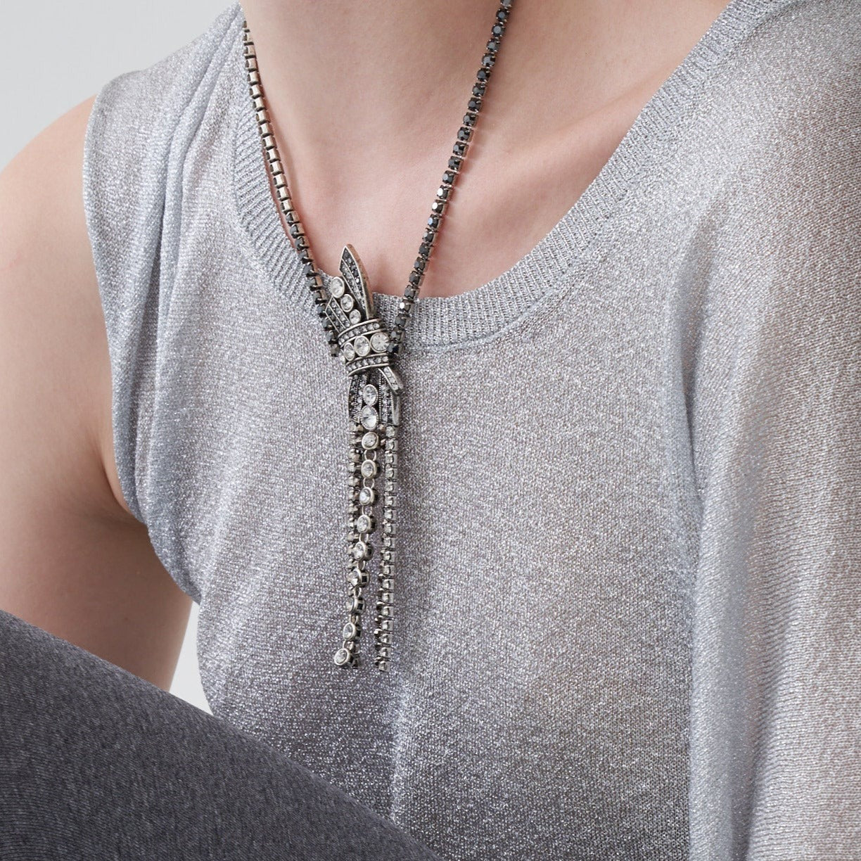 Kai - Vintage Crystals Necklace